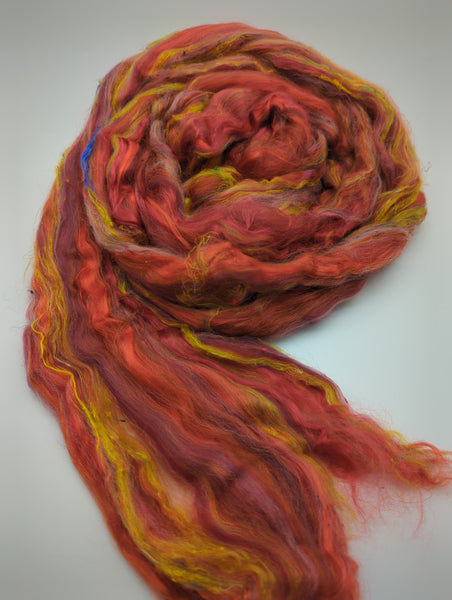 37.5/25/12.5/12.5/10/2.5 Merino/Bamboo/Tussah Silk/Sari Silk/South American Wool/Viscose 100g