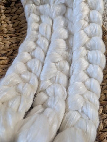 Polwarth/Tussah Silk/Bamboo 115g