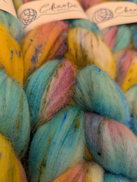 62.5/30/7.5 Polwarth/South American Wool/Tweed(Viscose) 100g