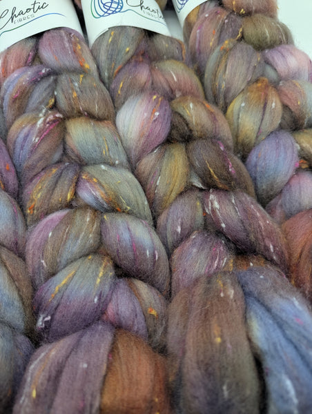 62.5/30/7.5 Polwarth/South American Wool/Tweed(Viscose) 100g