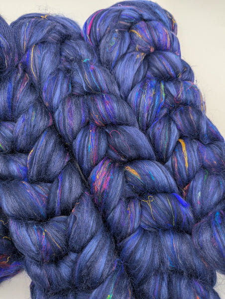 55/15/15/15 Merino/Tussah Silk/Bamboo/Sari Silk 100g