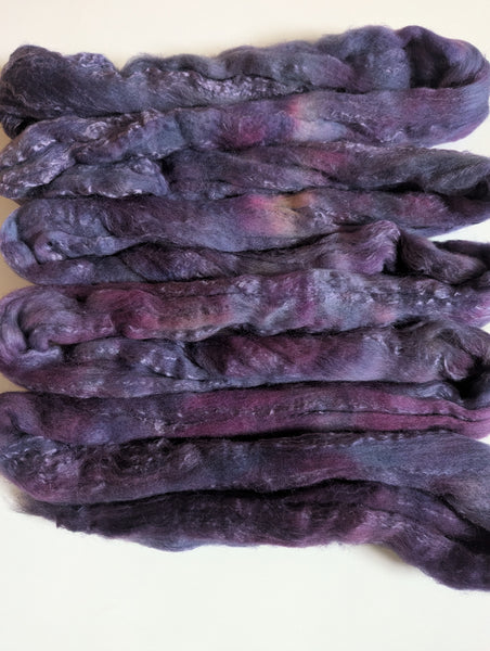 Hand Dyed 80/20 Polwarth/Bamboo 100g