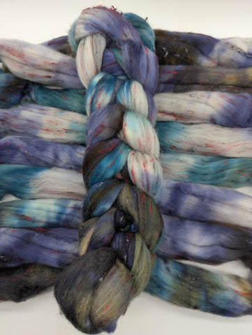 62.5/30/7.5 Polwarth/South American Wool/Tweed(Viscose) 100g