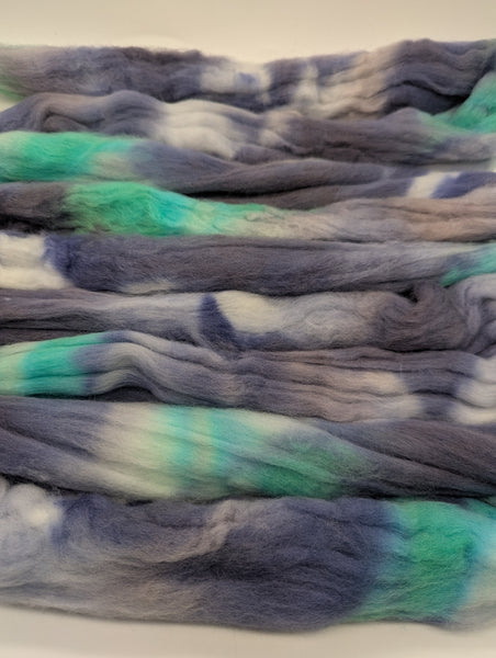 Hand Dyed Polwarth 100g