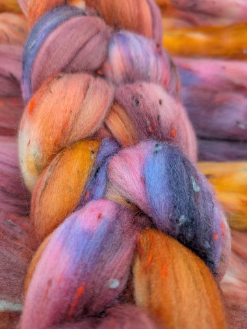 62.5/30/7.5 Polwarth/South American Wool/Tweed(Viscose) 100g