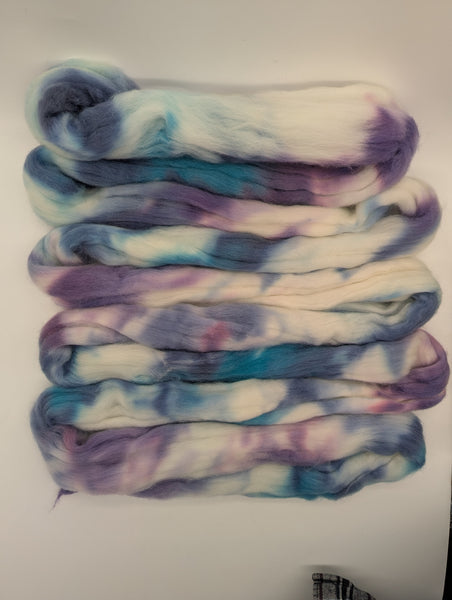 Hand Dyed Polwarth 100g
