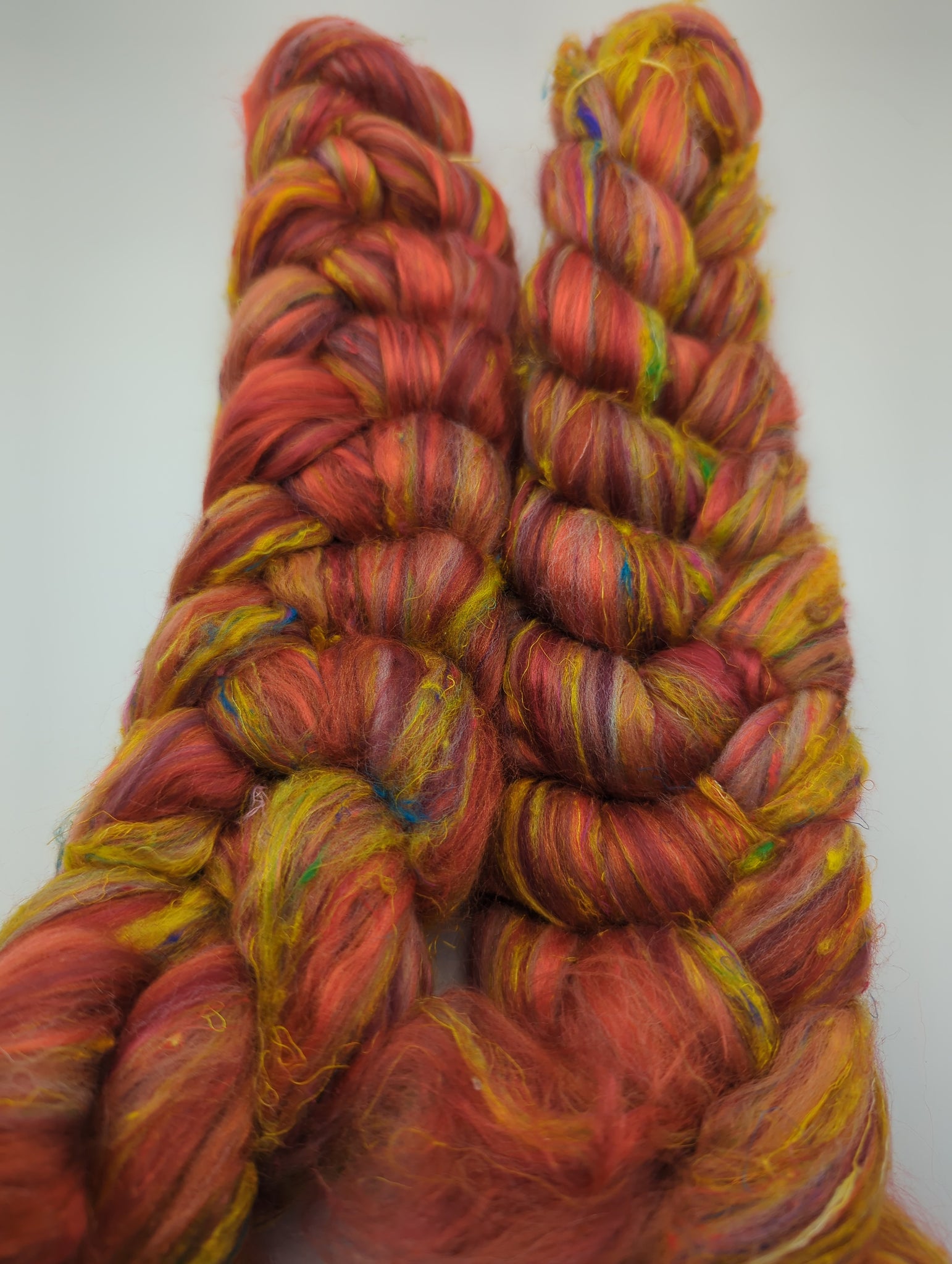 37.5/25/12.5/12.5/10/2.5 Merino/Bamboo/Tussah Silk/Sari Silk/South American Wool/Viscose 100g