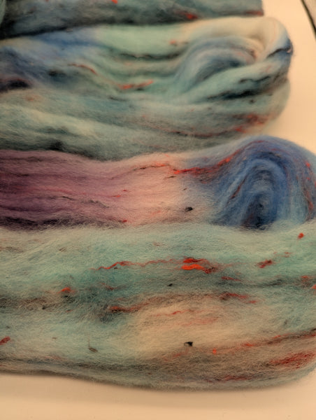 62.5/30/7.5 Polwarth/South American Wool/Tweed(Viscose) 100g