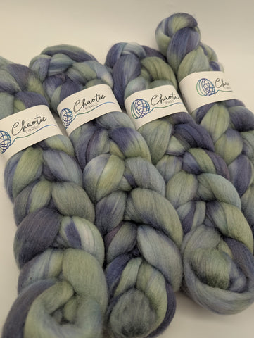 Hand Dyed Polwarth 100g