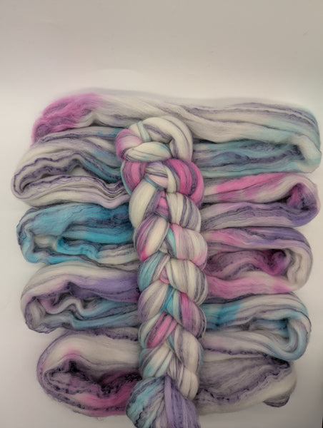 80/20 Hand Dyed Polwarth/Bamboo 100g