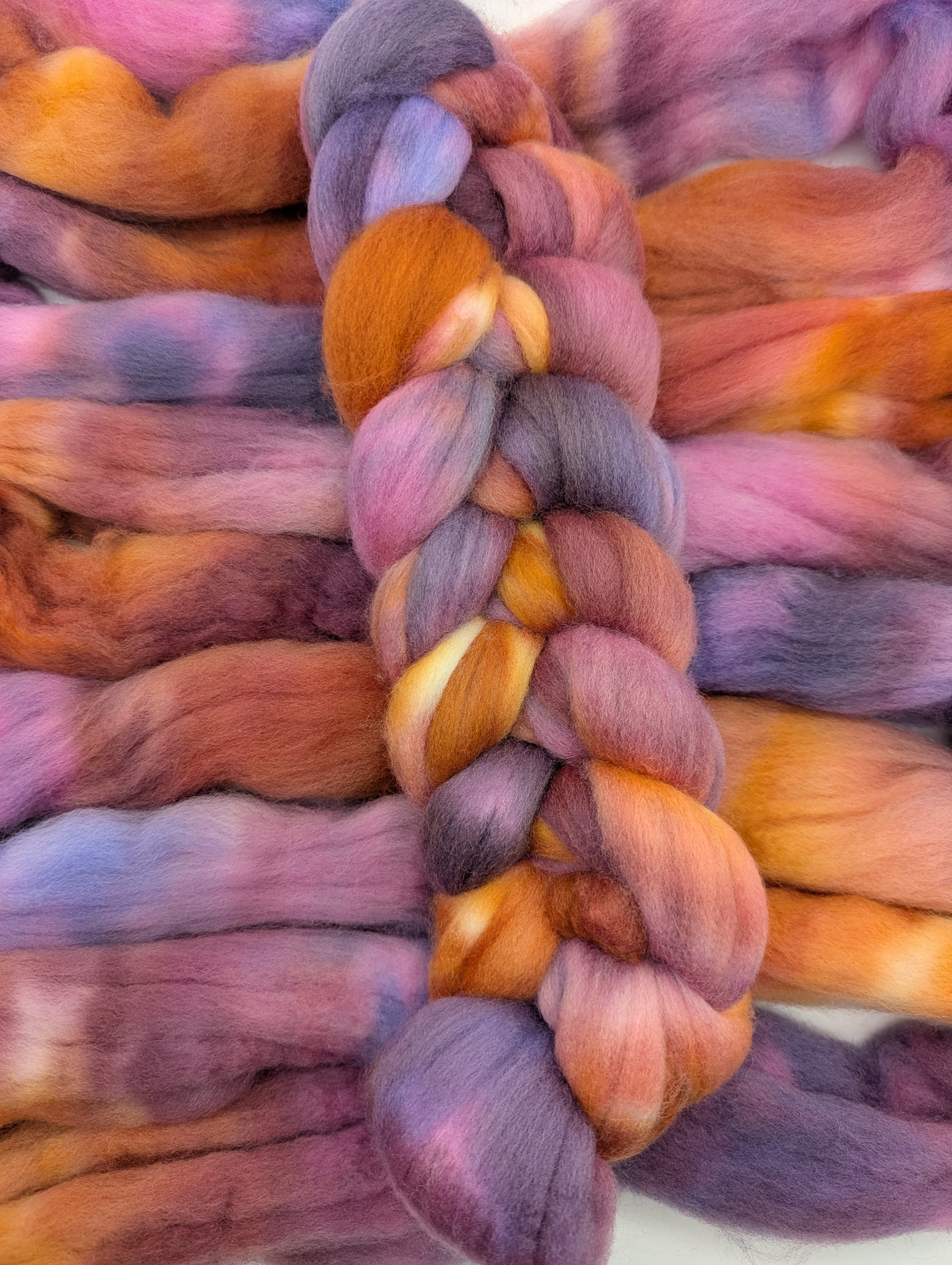 Hand Dyed Polwarth 100g