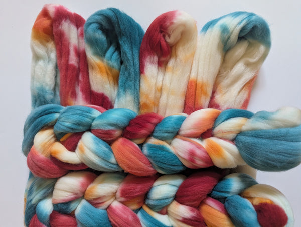 Hand Dyed Rambouillet 100g