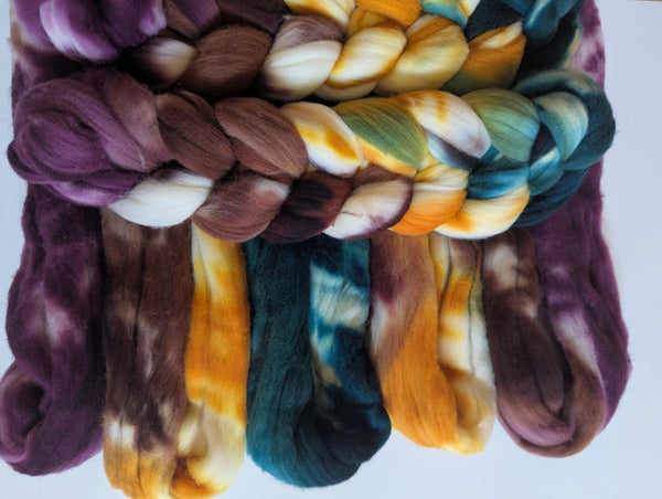 Hand Dyed Rambouillet 100g