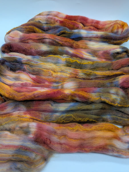 80/20 Hand Dyed Polwarth/Bamboo 100g