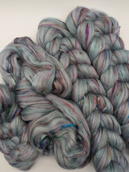 66/17/16 18.5m Merino/Tussah Silk/Sari Silk 100g