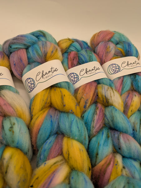 62.5/30/7.5 Polwarth/South American Wool/Tweed(Viscose) 100g
