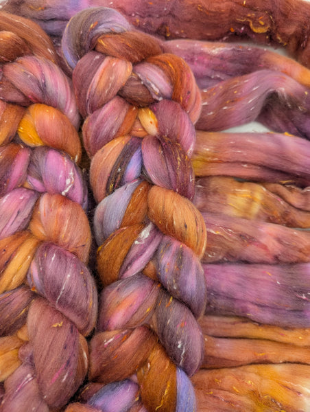 62.5/30/7.5 Polwarth/South American Wool/Tweed(Viscose) 100g