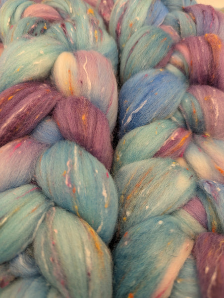 62.5/30/7.5 Polwarth/South American Wool/Tweed(Viscose) 100g