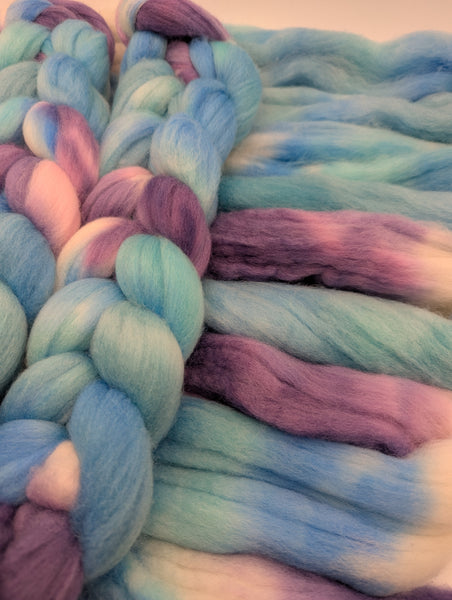 Hand Dyed Polwarth 100g