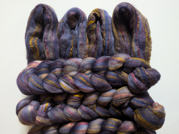Hand Dyed 80/20 Polwarth/Bamboo 100g