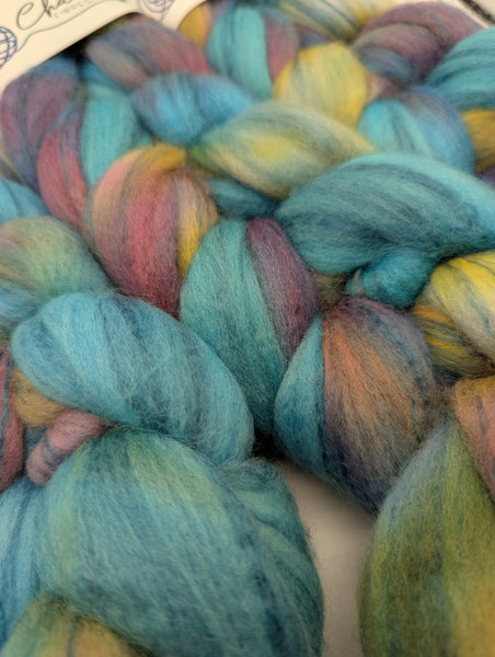 Hand Dyed 80/20 Polwarth/Bamboo 100g