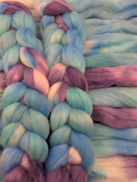 Hand Dyed Polwarth 100g