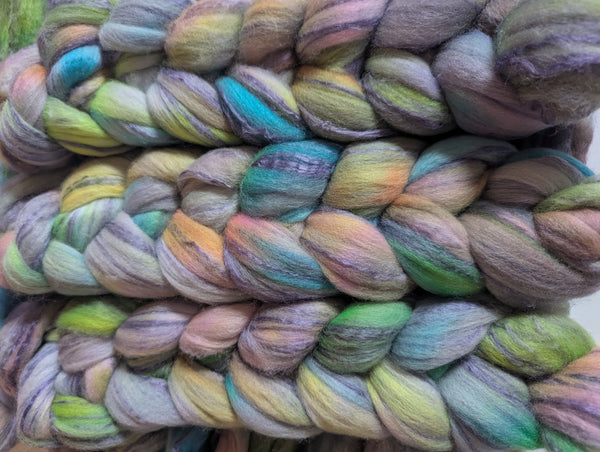 Hand Dyed 80/20 Polwarth/Bamboo 100g