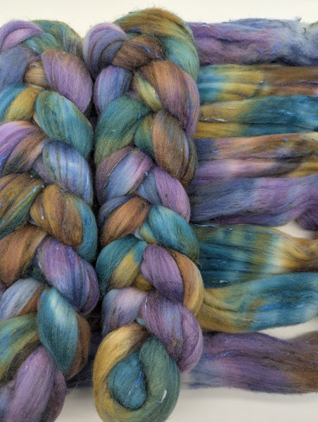 62.5/30/7.5 Polwarth/South American Wool/Tweed(Viscose) 100g
