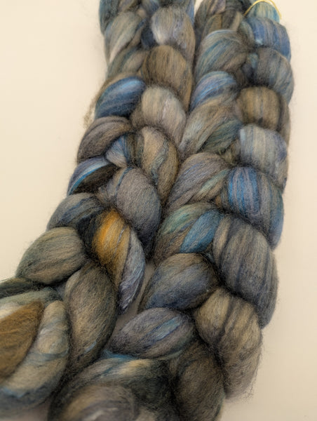 66/17/17 Polwarth/Tussah Silk/Cashmere - Hand Dyed, 115g