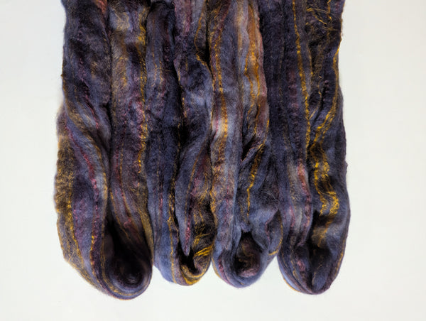 Hand Dyed 80/20 Polwarth/Bamboo 100g