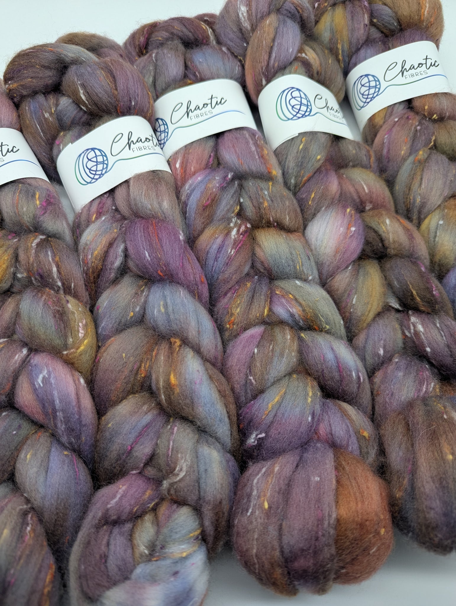 62.5/30/7.5 Polwarth/South American Wool/Tweed(Viscose) 100g