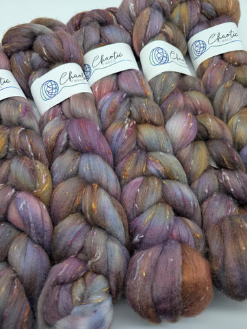 62.5/30/7.5 Polwarth/South American Wool/Tweed(Viscose) 100g