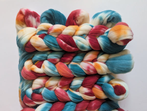 Hand Dyed Rambouillet 100g