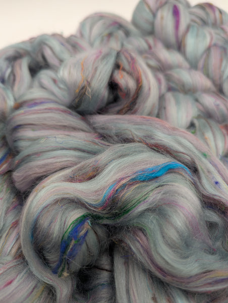 66/17/16 18.5m Merino/Tussah Silk/Sari Silk 100g