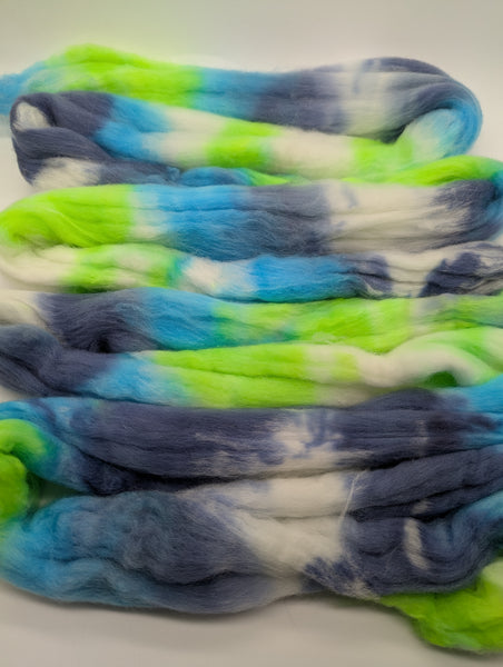 Hand Dyed Polwarth 100g