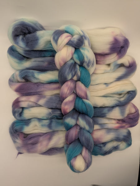 Hand Dyed Polwarth 100g