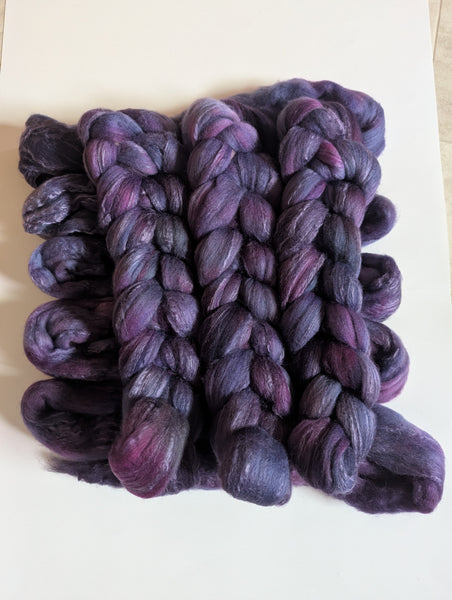 Hand Dyed 80/20 Polwarth/Bamboo 100g