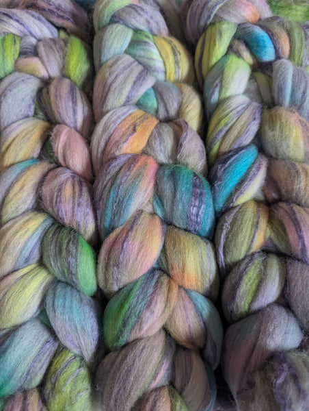 Hand Dyed 80/20 Polwarth/Bamboo 100g