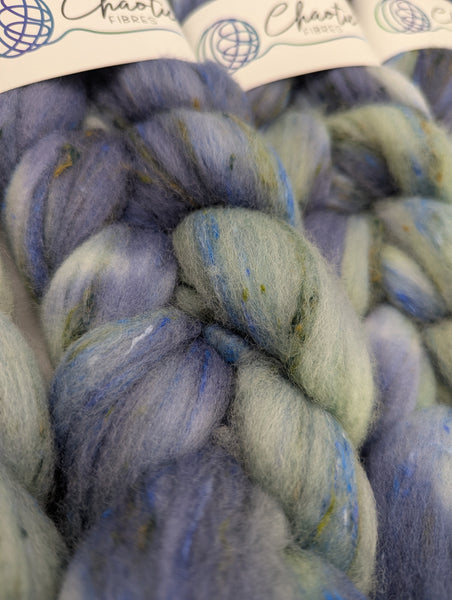 62.5/30/7.5 Polwarth/South American Wool/Tweed(Viscose) 100g