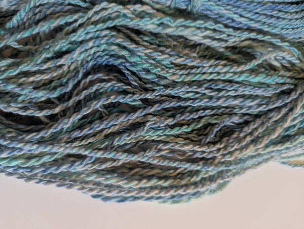 75/12.5/12.5 Polwarth/Camel/Silk 105m Bulky 100g