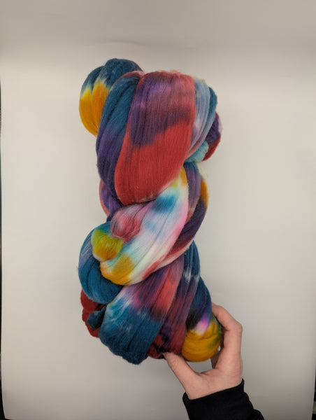 250g Hand Dyed Rambouillet