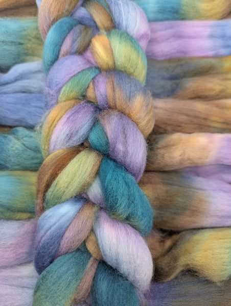 Hand Dyed Polwarth 100g