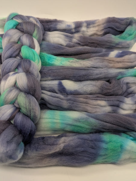 Hand Dyed Polwarth 100g