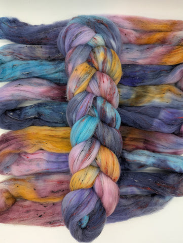 62.5/30/7.5 Polwarth/South American Wool/Tweed(Viscose) 100g