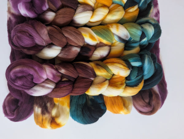 Hand Dyed Rambouillet 100g
