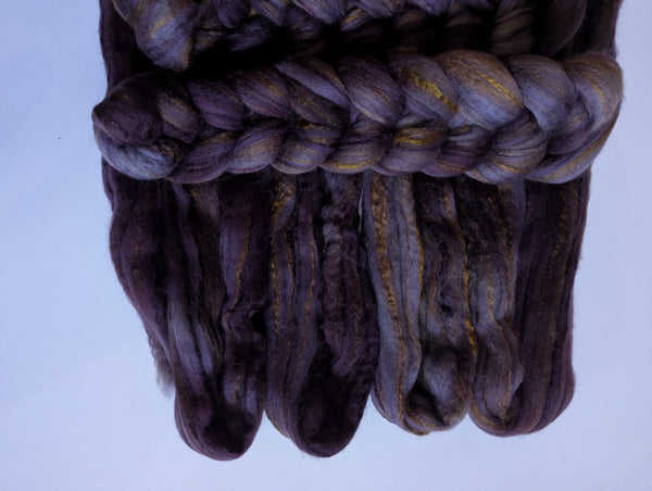 Hand Dyed 80/20 Polwarth/Bamboo 100g
