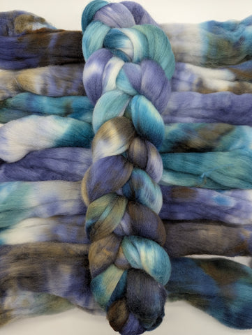 Hand Dyed Polwarth 100g