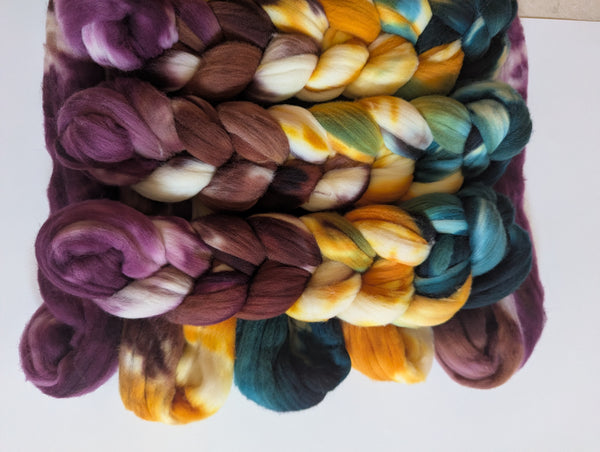 Hand Dyed Rambouillet 100g