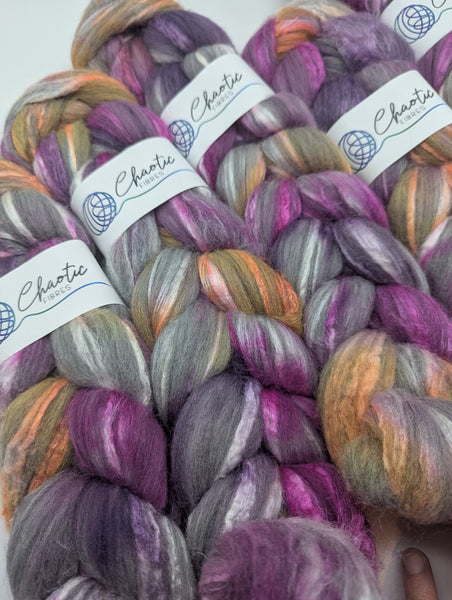 70/30 Merino/Mulberry Silk -Hand Dyed, 115g