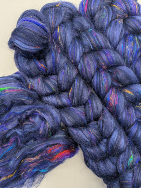 55/15/15/15 Merino/Tussah Silk/Bamboo/Sari Silk 100g